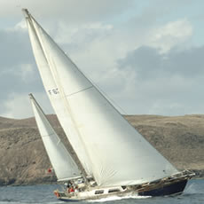 La navigation aux îles Canaries