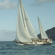 La navigation aux îles Canaries